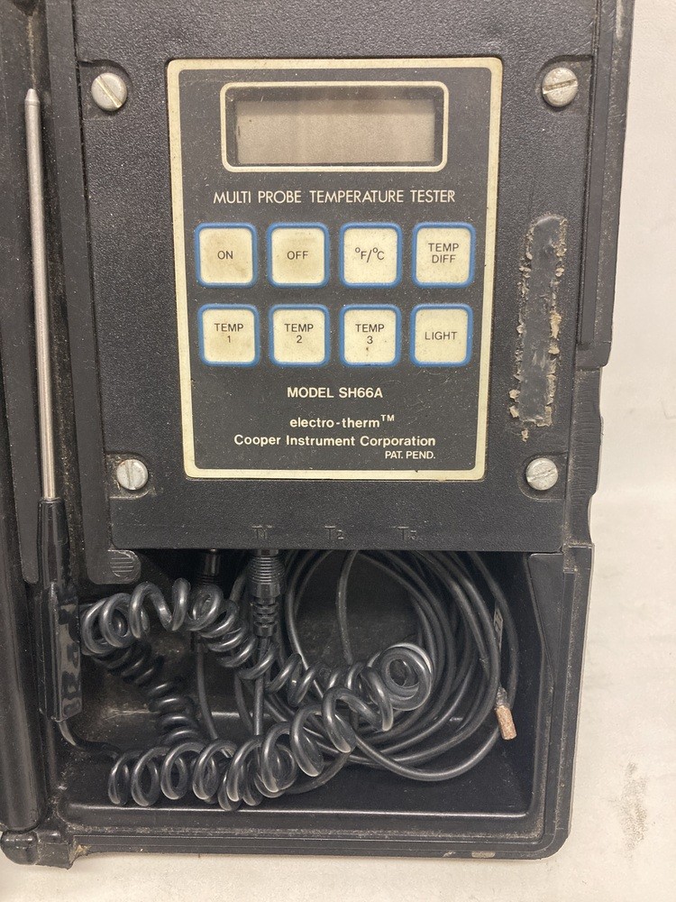 COOPER SH66A ELECTRO-THERM MULTI- PROBE TEMPERATURE TESTER