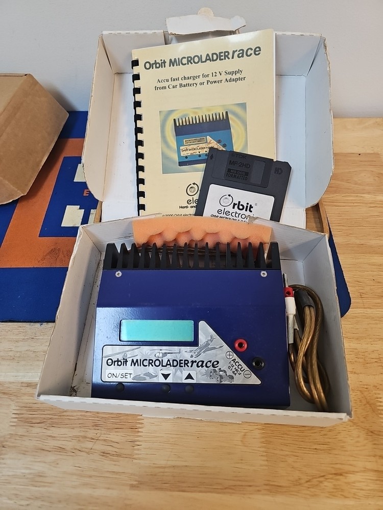 Orbit Microlader Race Charger RS232+PC SOFTWARE UNTESTED.