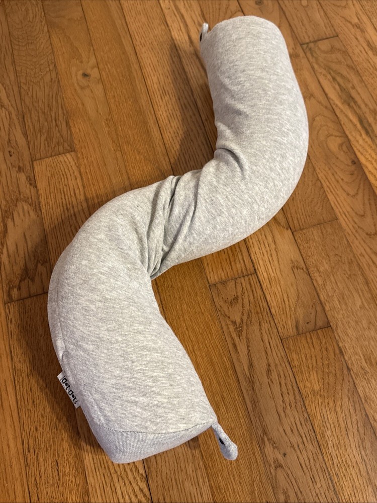 Dot&Dot Twist Memory Foam Travel Pillow Grey