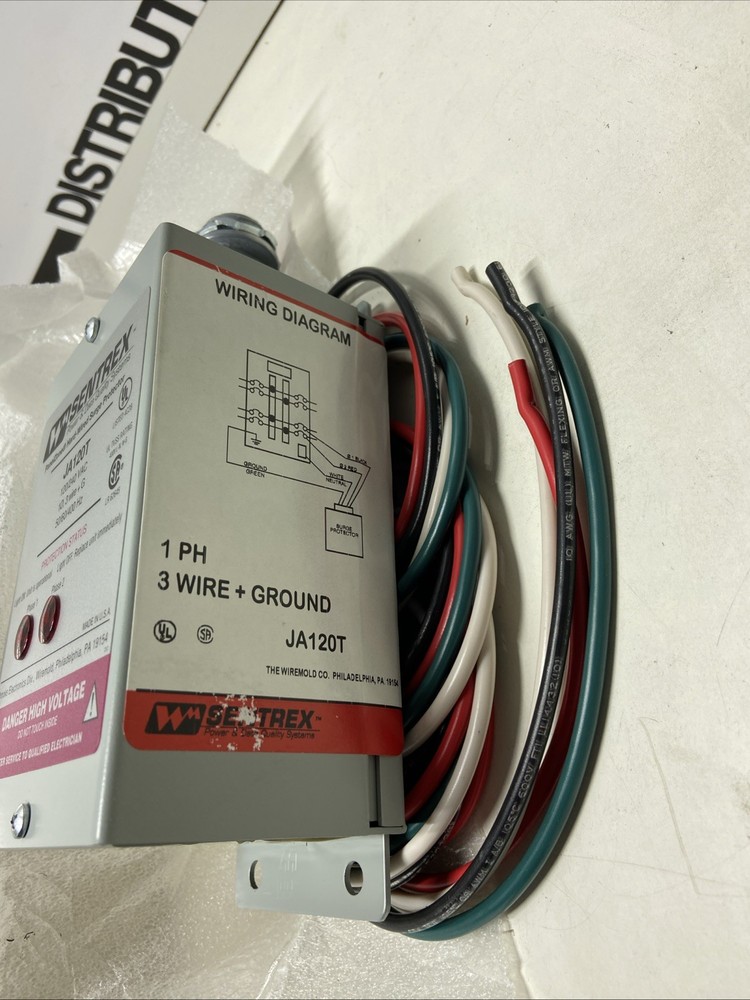 Sentrex JA120T PanelZone Hard Wired Surge Protector