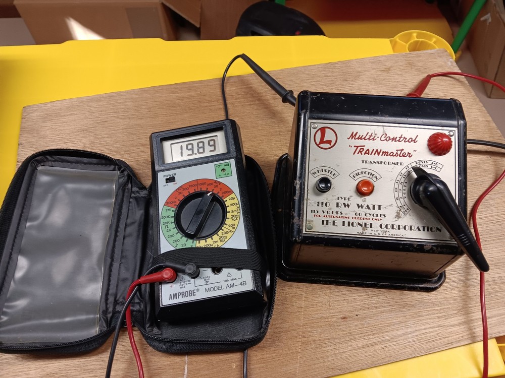 Working Lionel Multi-Control TRAINmaster Transformer Type RW 110 Watts