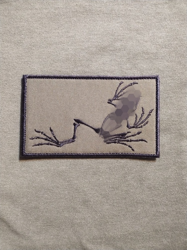 NSW SEAL Team "Bonefrog" large patch O.D. Green