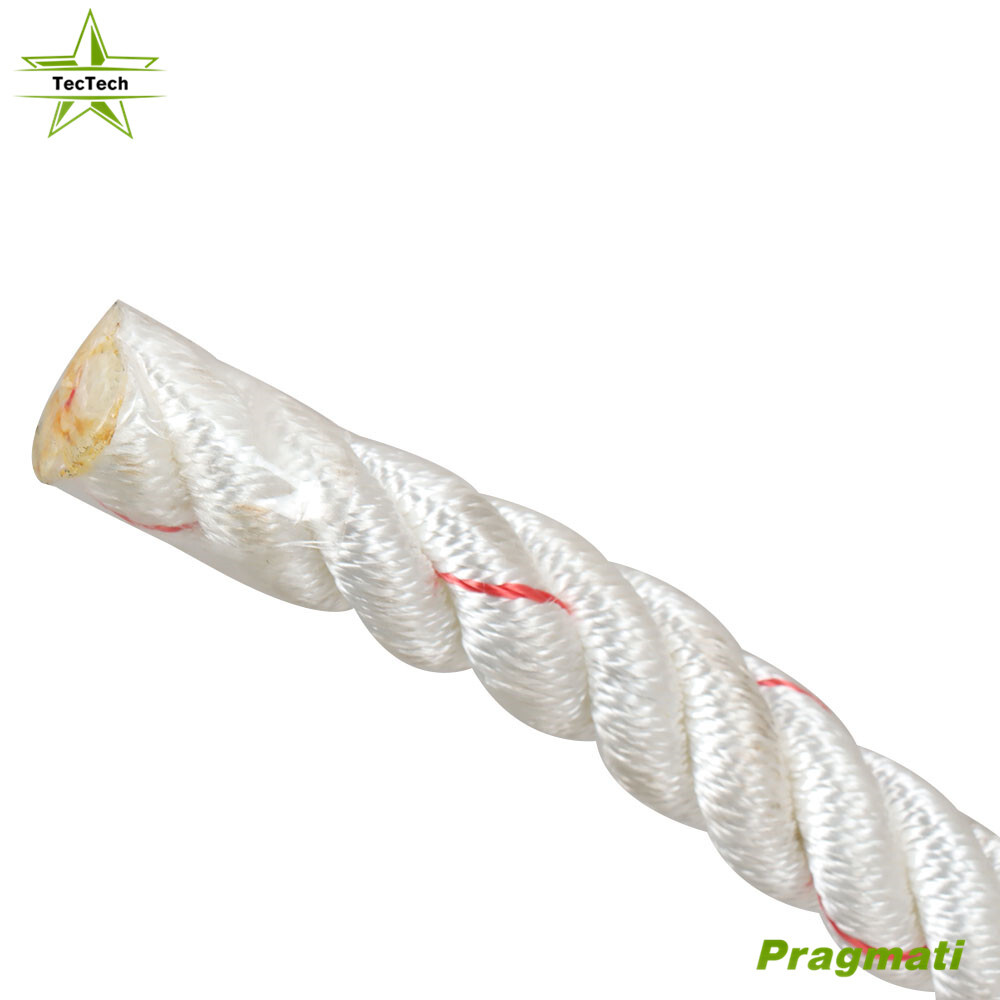 Double Braid Polyester Arborist Bull Rope Pulling Rigging Sailing Line 3/4"x100'