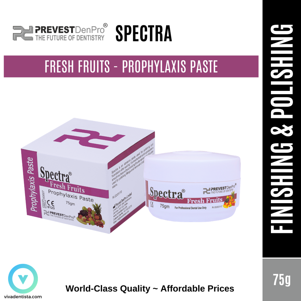PREVEST DENPRO SPECTRA PROPHYAXIS PASTE WITH FLUORIDE 75GM FAST