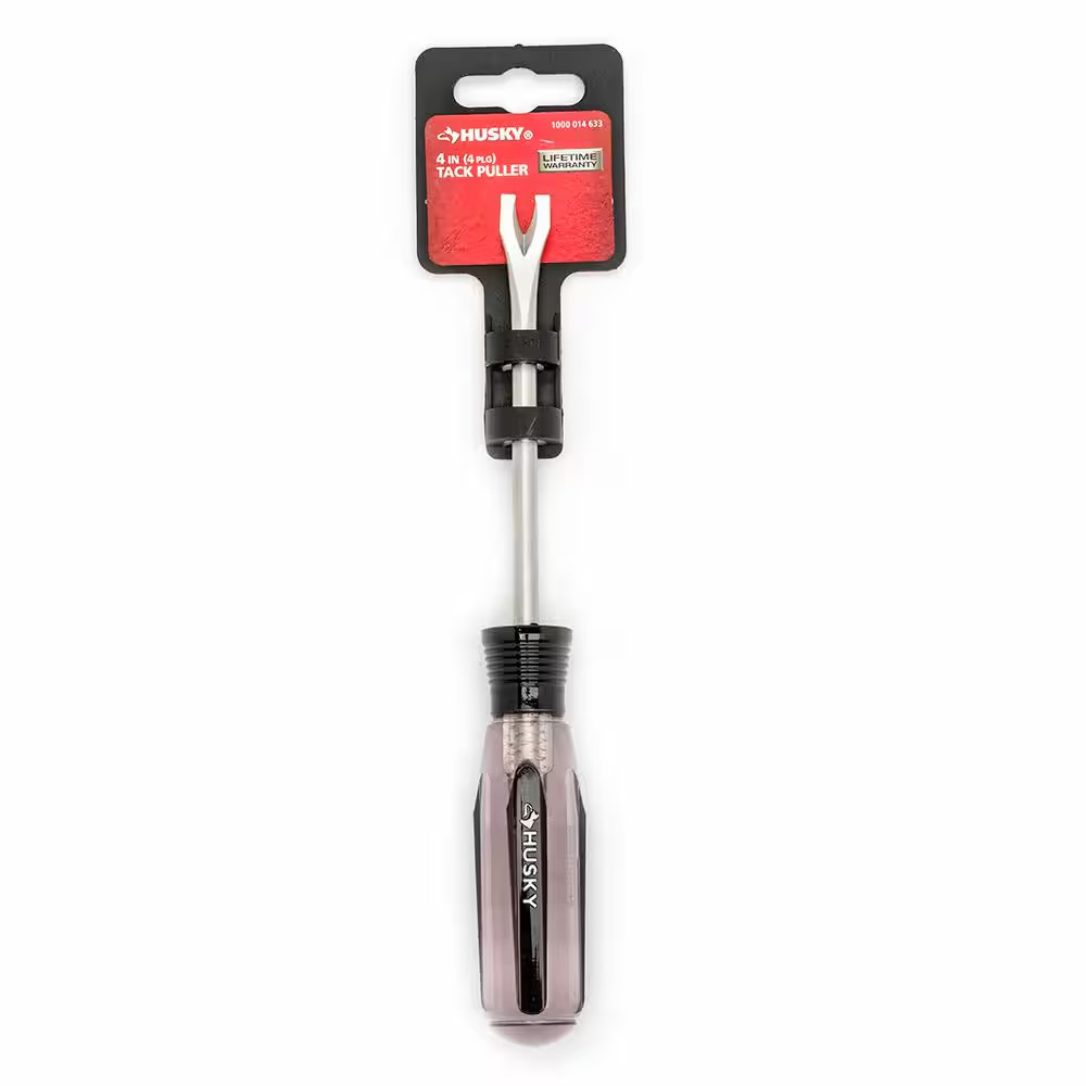 4 In. round Shaft Standard Tack Puller Screwdriver