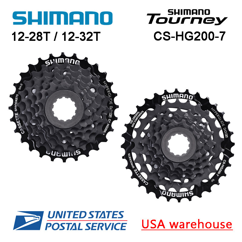 Shimano Tourney CS-HG200-7 7-Speed Cassette 12-28T 12-32T (OE)