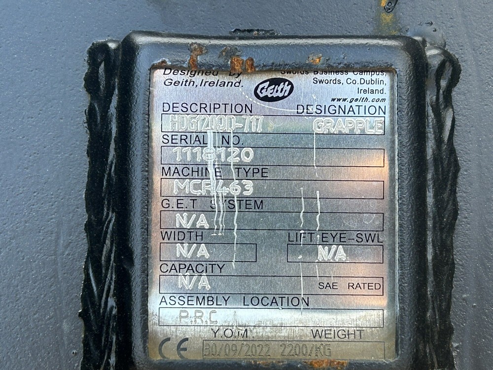 3 over 2 Geith Demolation grapple