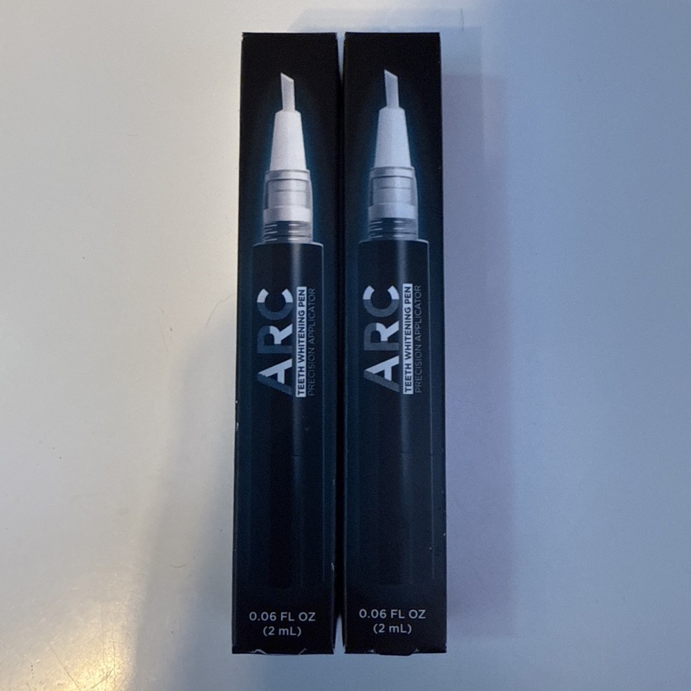 2 ARC Teeth Whitening Pen Precision Applicator - Expiration: 08/2025