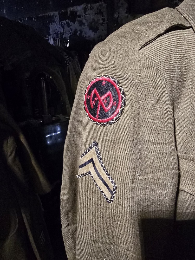 WWII 77th 27th Infantry Division Uniform Jacket Shirt