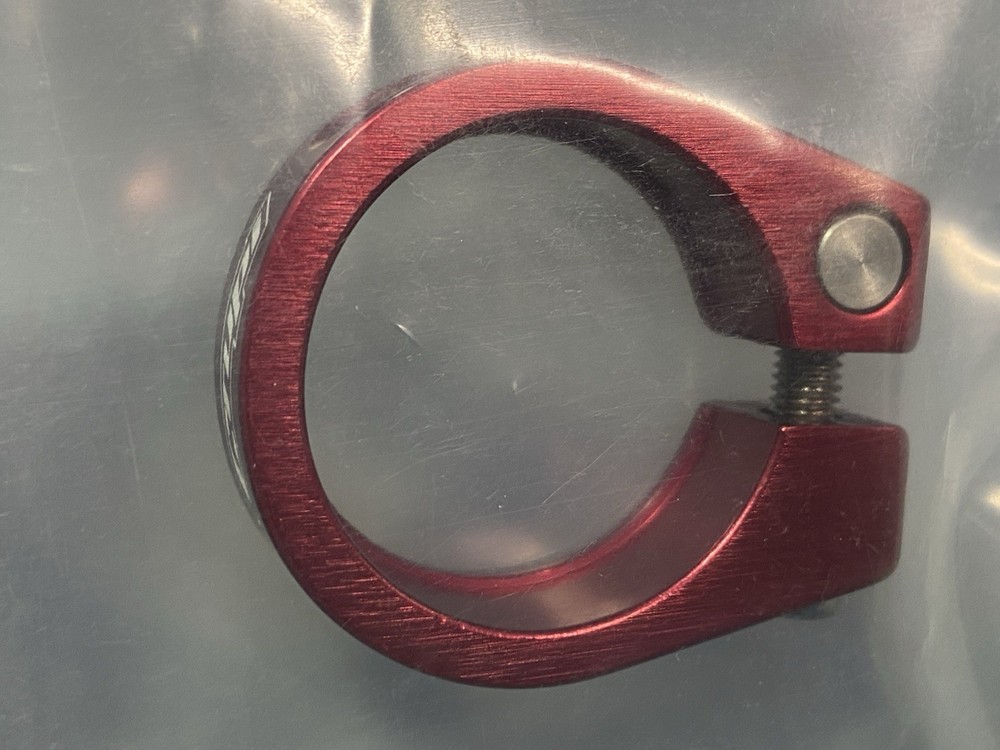 Crupi Seat Post Clamp 31.8 Red anodized
