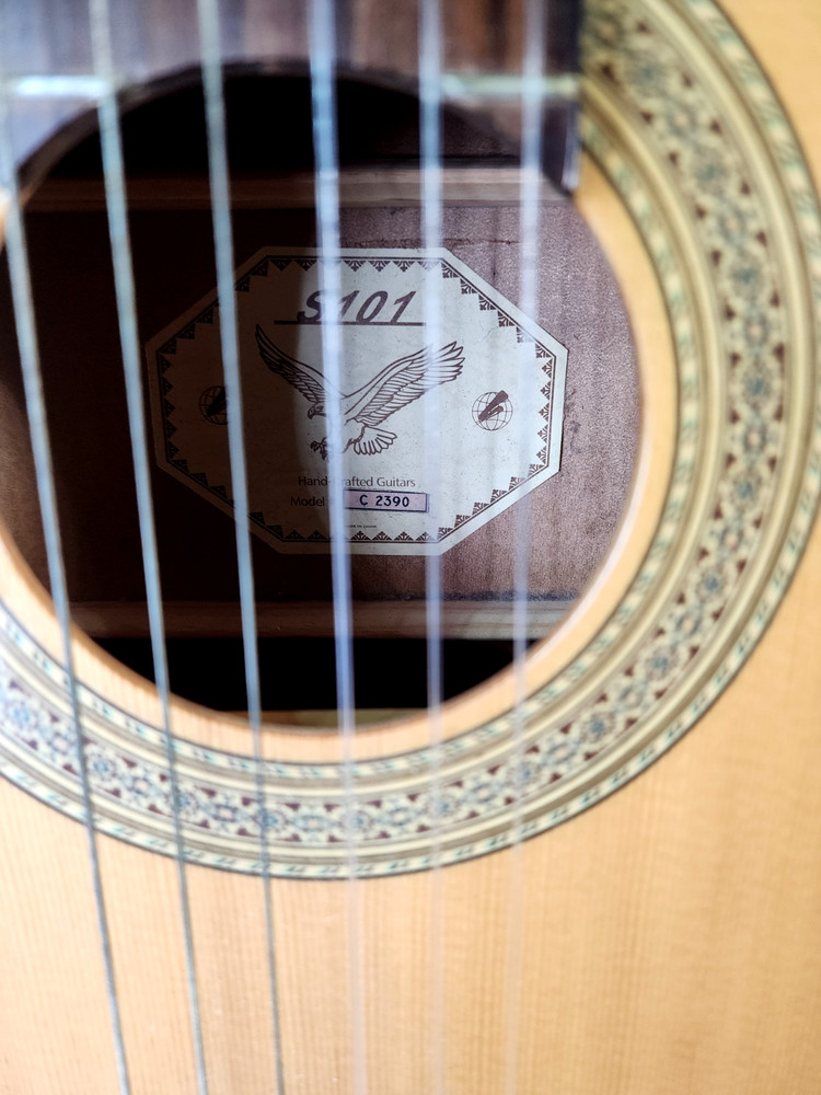 Hand Crafted S101 C2390 Guitar with Case & String - Used