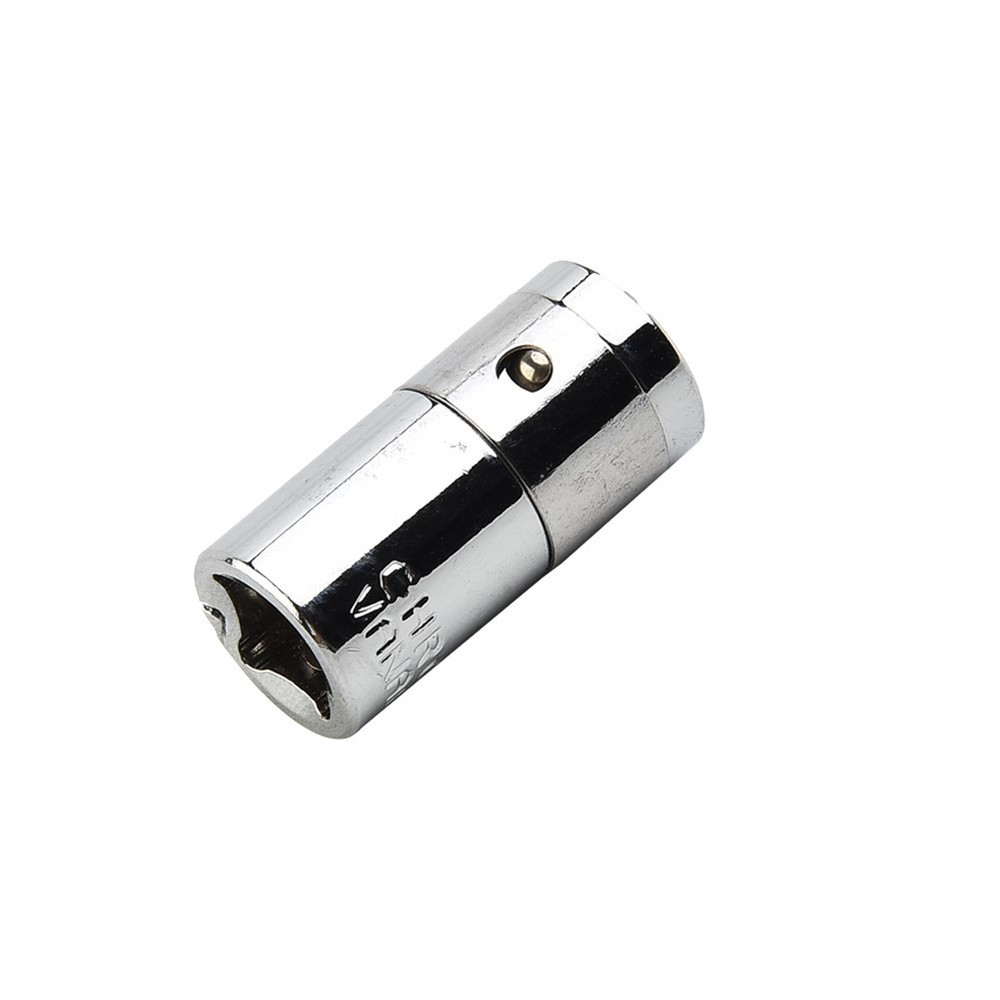 2 Pcs 1/4 Square Drive To 1/4 Hex Socket Bit Converter Screwdriver Bit Adapter