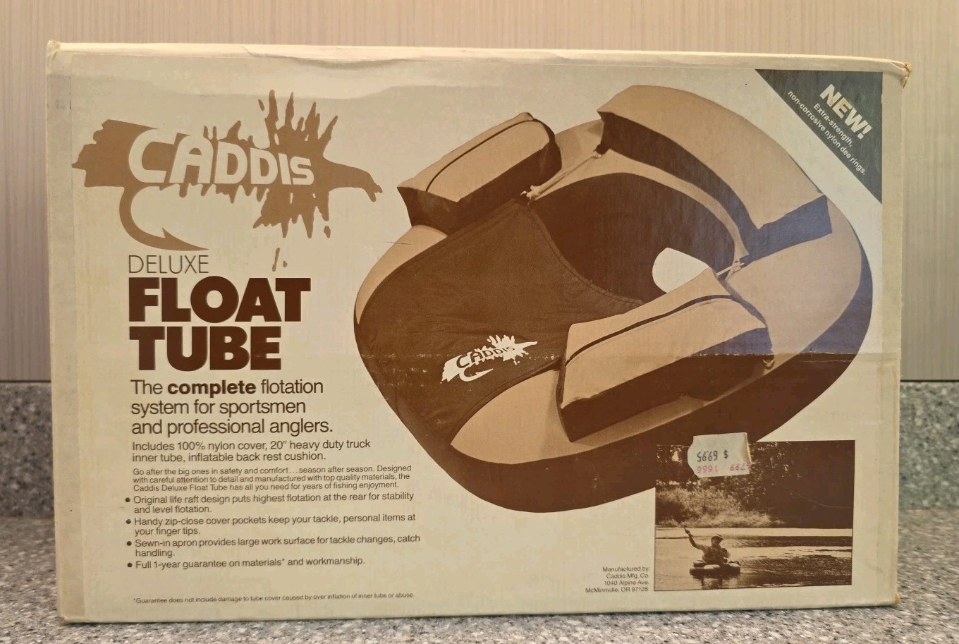 Caddis Deluxe Float Tube Flotation System Fishing 20" Heavy Duty Truck Inner