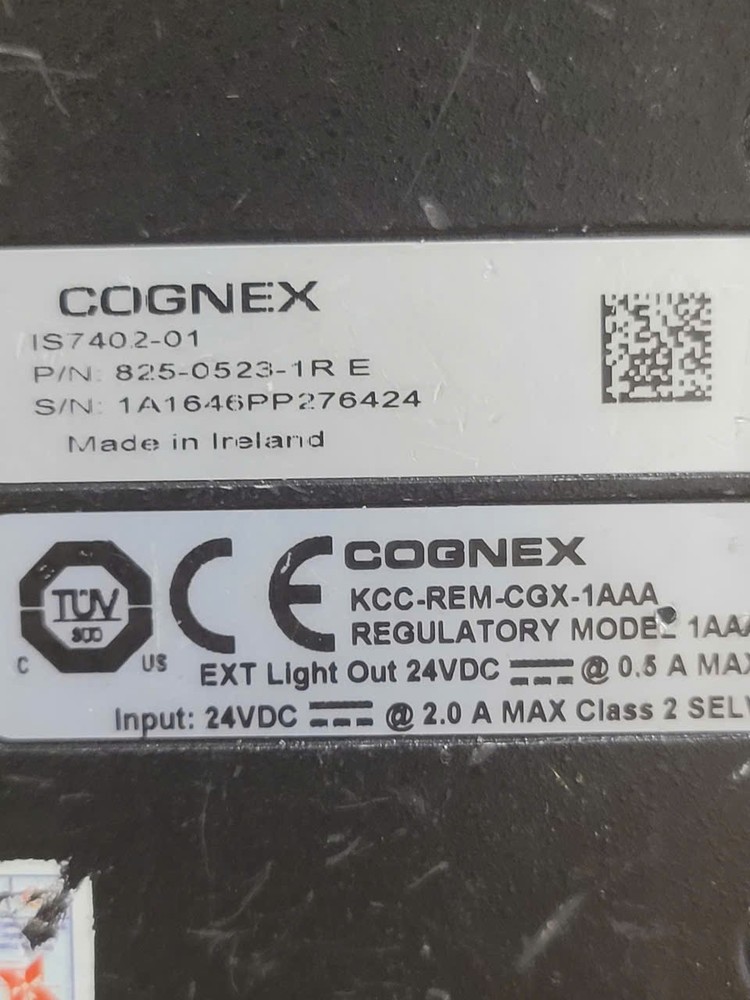 Cognex IS7402-01 Smart camera Tested