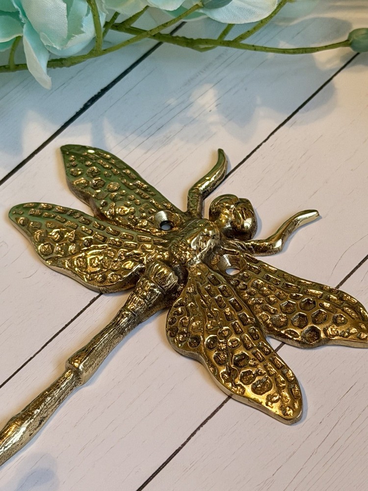 Solid Brass Dragonfly Wall Hook Decorative Dragon Fly Hooks Towel Robe Hooks