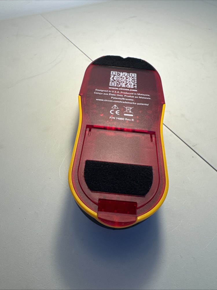 Zircon Multi Scanner Tool StudSensor 9V HD55 Stud Finder- BROKEN DISPLAY