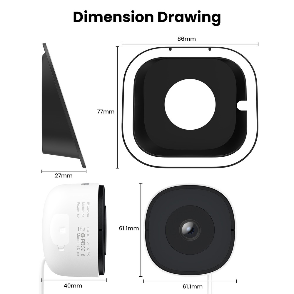 Wansview window camera stand