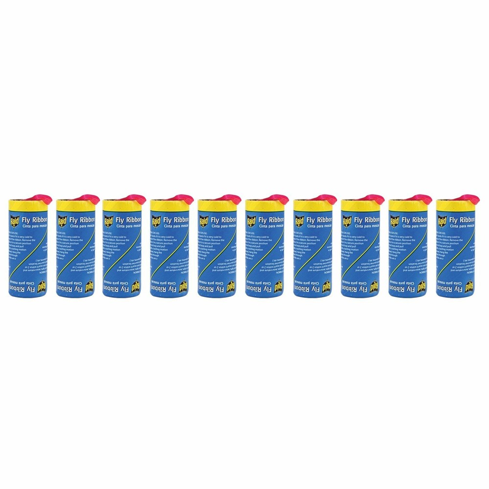 RAID FR10B-RAID Fly Ribbon, 10 pk