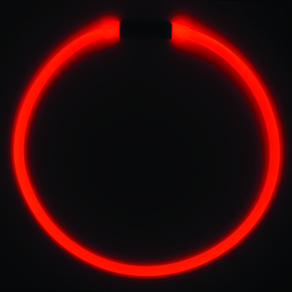 Nite Ize NiteLife LED Necklace 2 Pack Red Glows Flashes, Replaceable Batteries