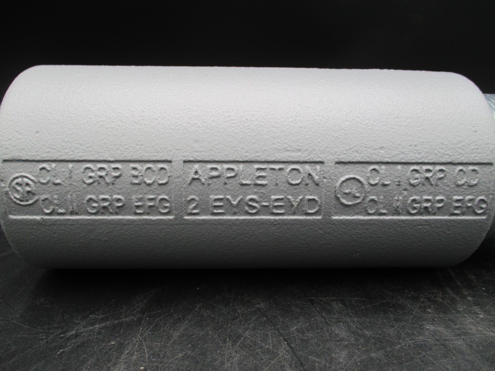 APPLETON EYS66 2" EXPLOSION PROOF SEAL OFF EYS CROUSE HINDS *SAME DAY SHIP