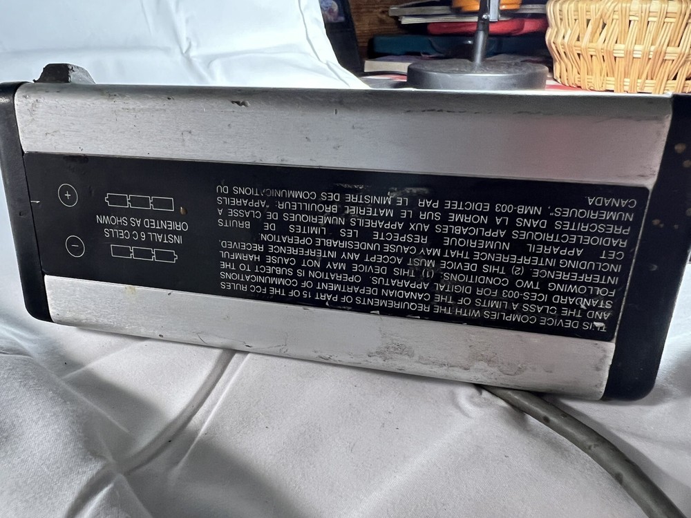 OHAUS 15S Digital Readout & Power Adapter only, error 14 on screen