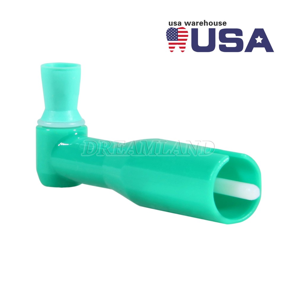 DISPOSABLE PROPHY ANGLES 500 SOFT CUP Green