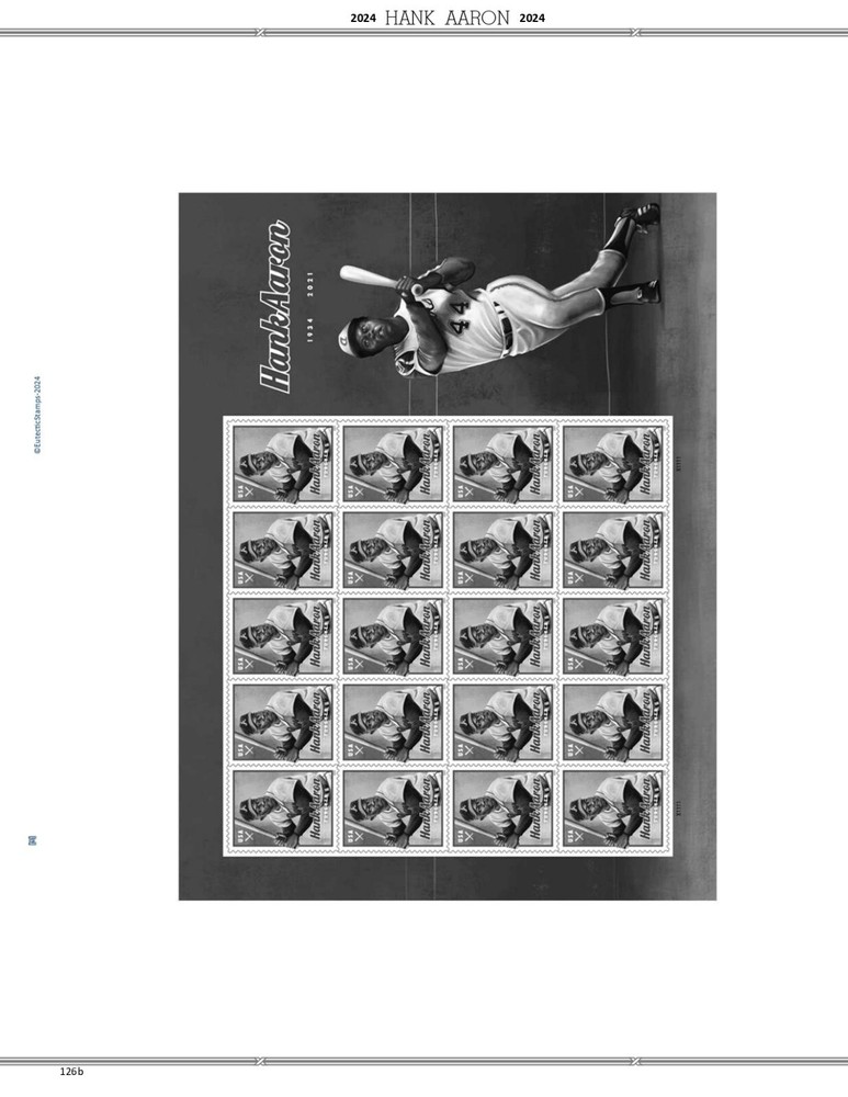 2024 U.S. Commemorative Singles COMPLETE Supplement (White Ace Alternative)