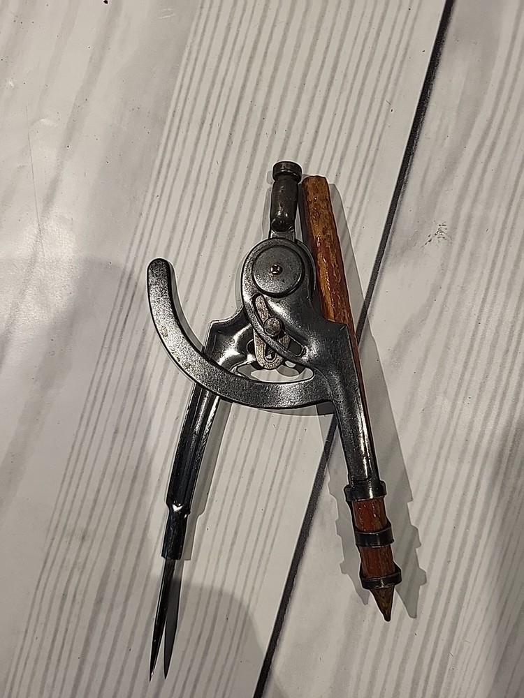 Vintage Drafting Drawing Compass
