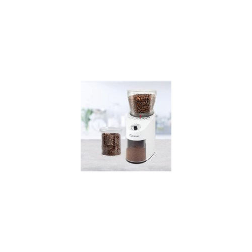 Capresso Infinity Plus Conical Burr Grinder (White)