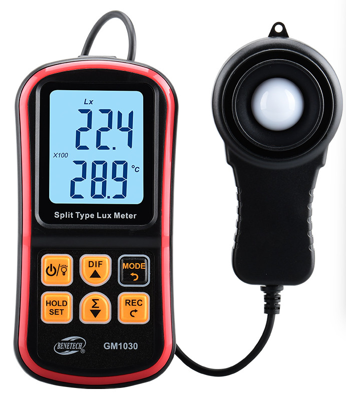 GM1030 Digital Handheld Light Meter Split Type Lux Meter