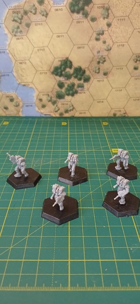 Centaur ProtoMech (point 5 models) , battletech game miniature