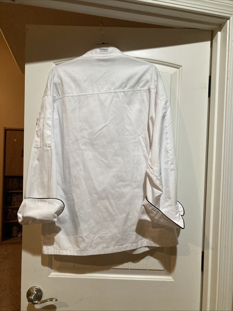 Chef Works Sicily Executive Chef Coat WHITE