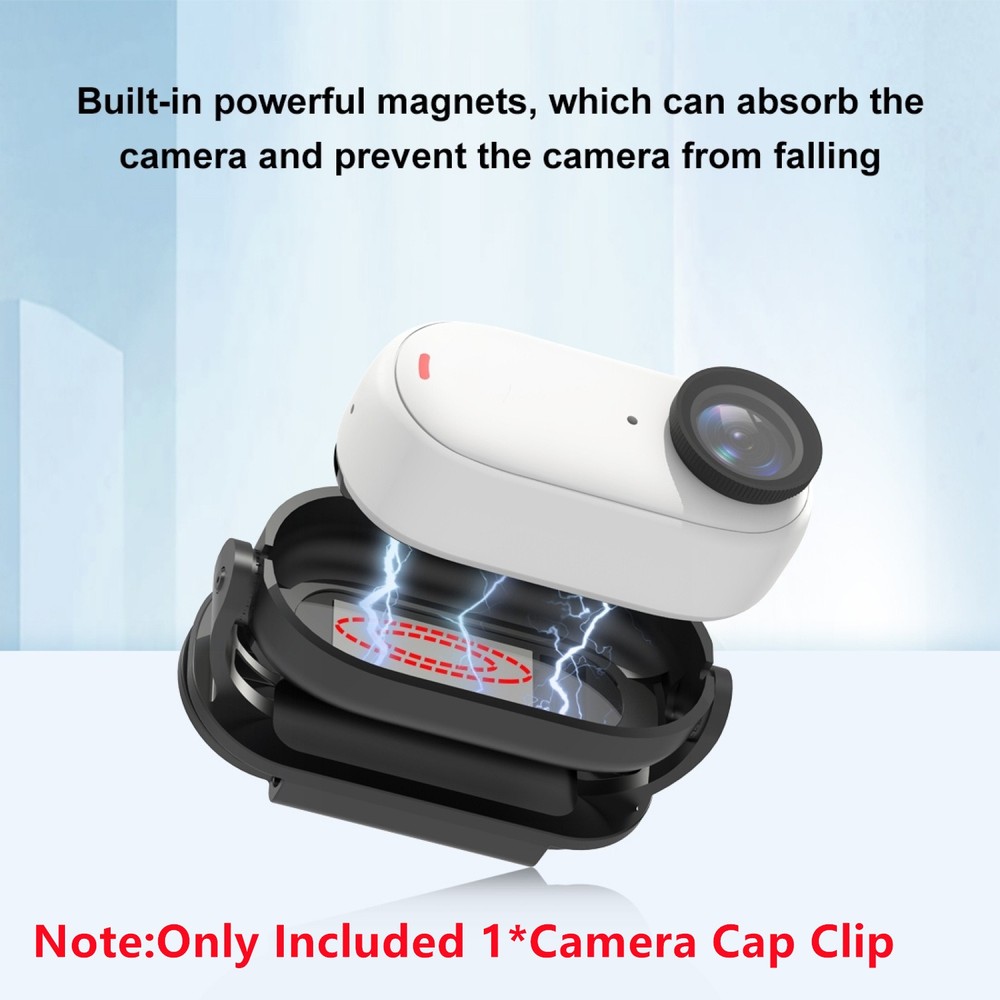 Quick Release Clamp Magnetic Frame Fixed Holder For Insta360 GO3 Sport Camera