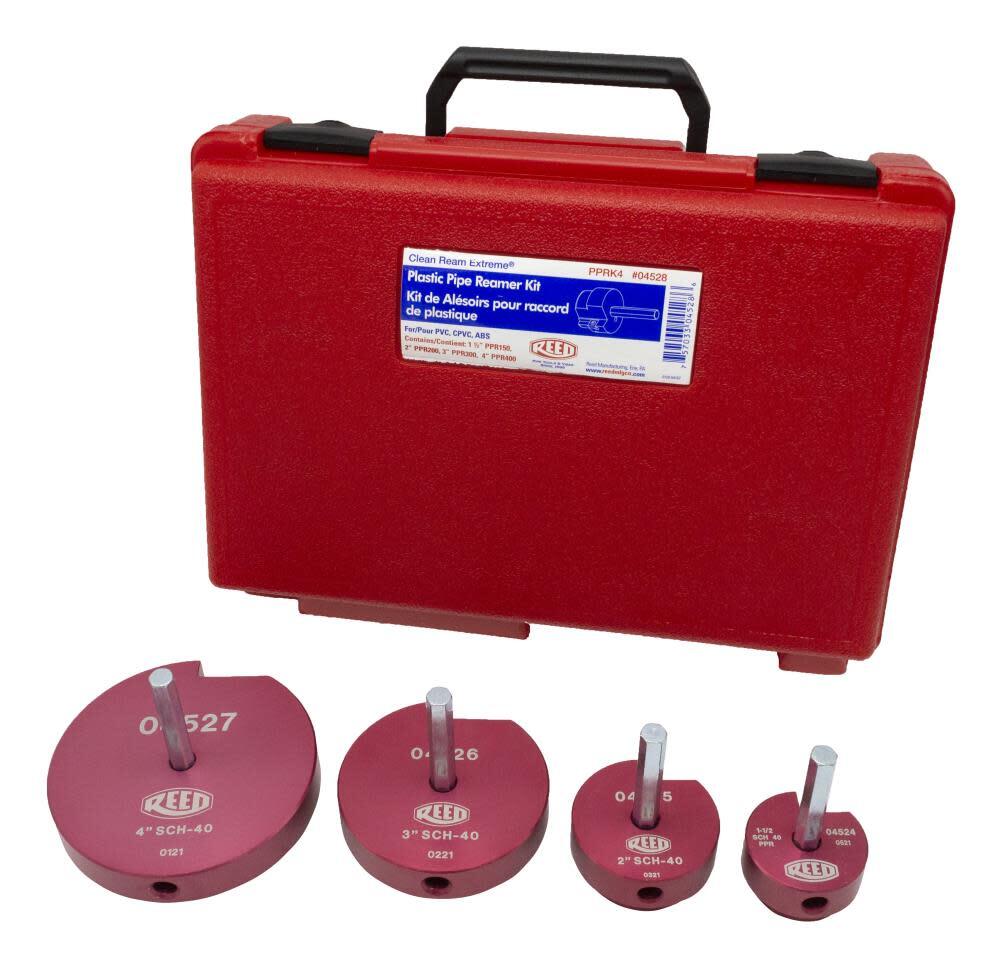 Reed Mfg Plastic Reamer Kit 4Pc