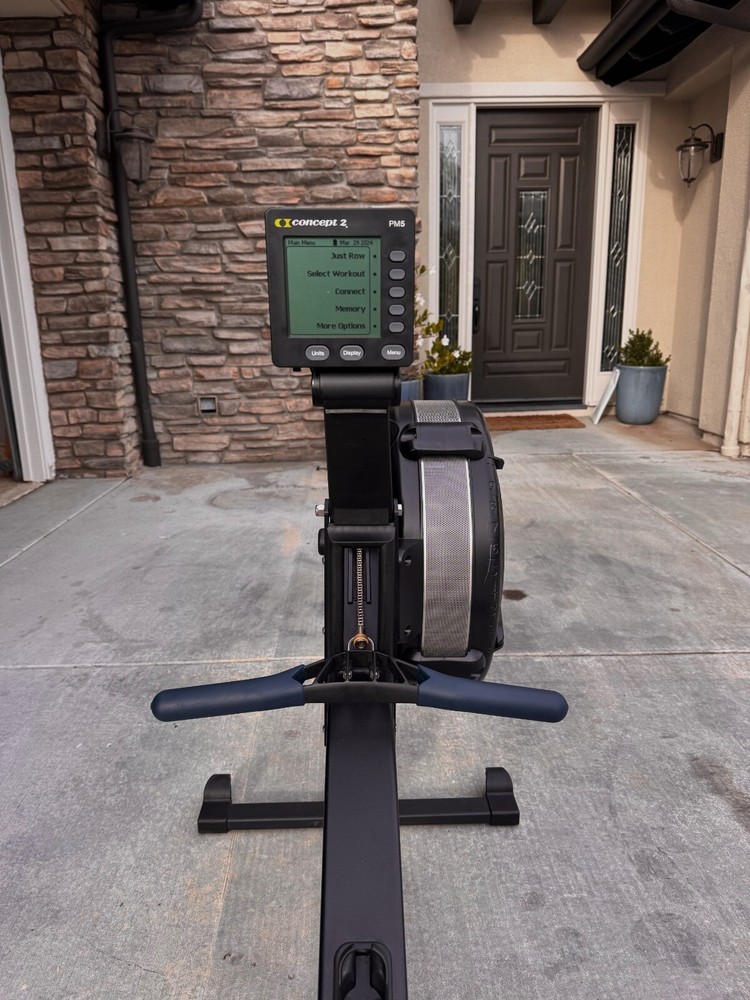 Concept2 RowErg Model D Indoor Rowing Machine with PM5 - Black