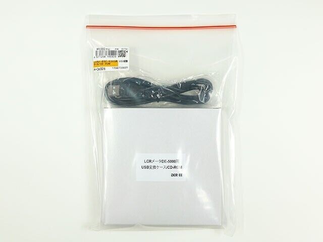 PC interface module for LCR meter DE-5000 (USB conversion case/CD-ROM)