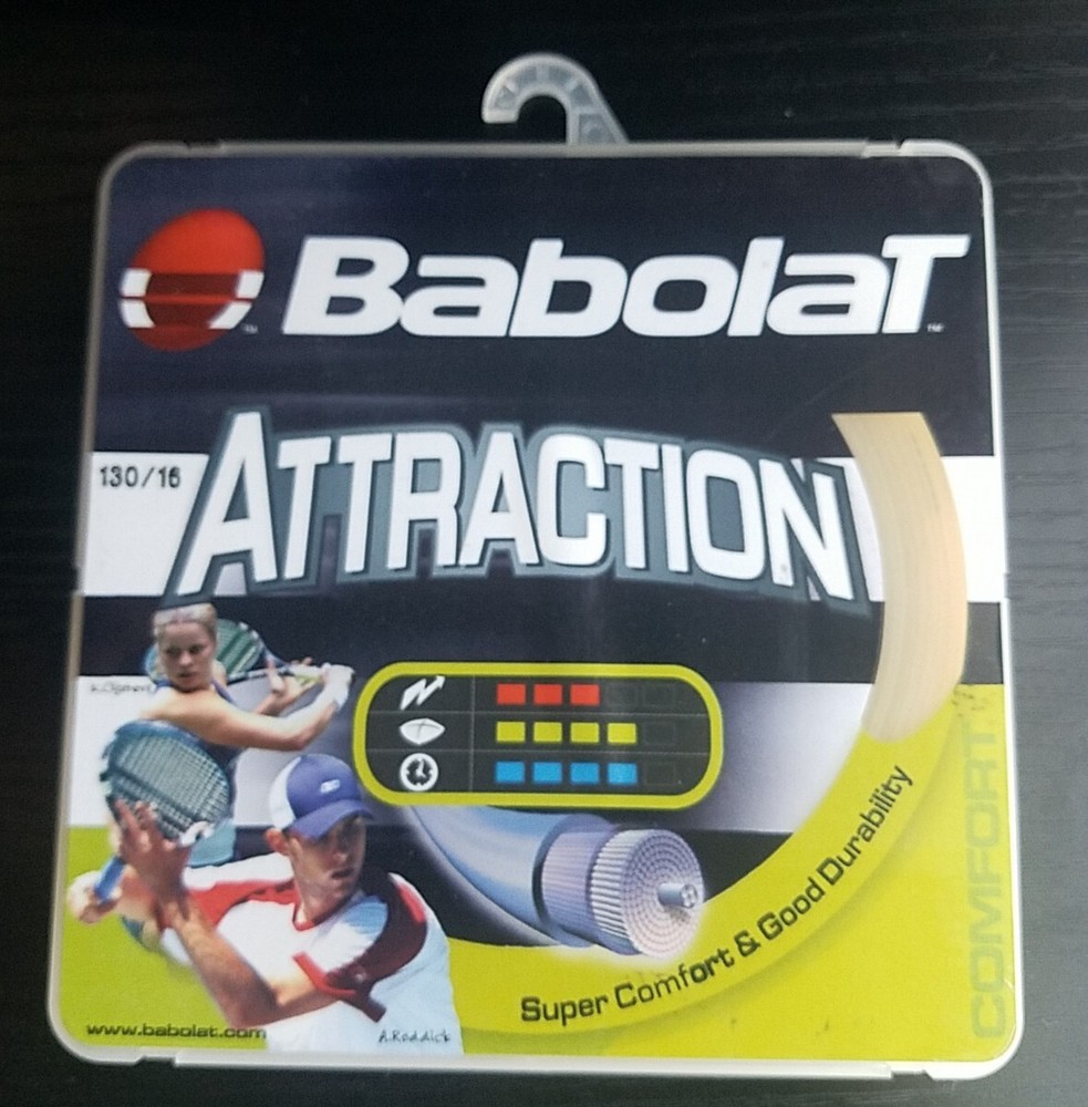NEW Babolat attraction 130/16 tennis string