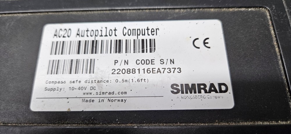 Simrad AC20 Autopilot Computer