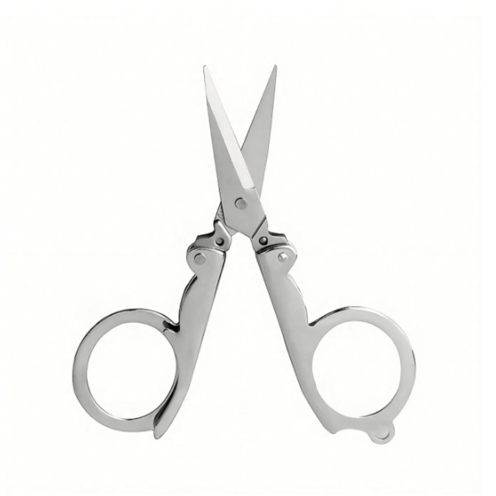 Folding Scissors Mini Handy Multi User Pocket Travel Small Cutter Crafts Tool US