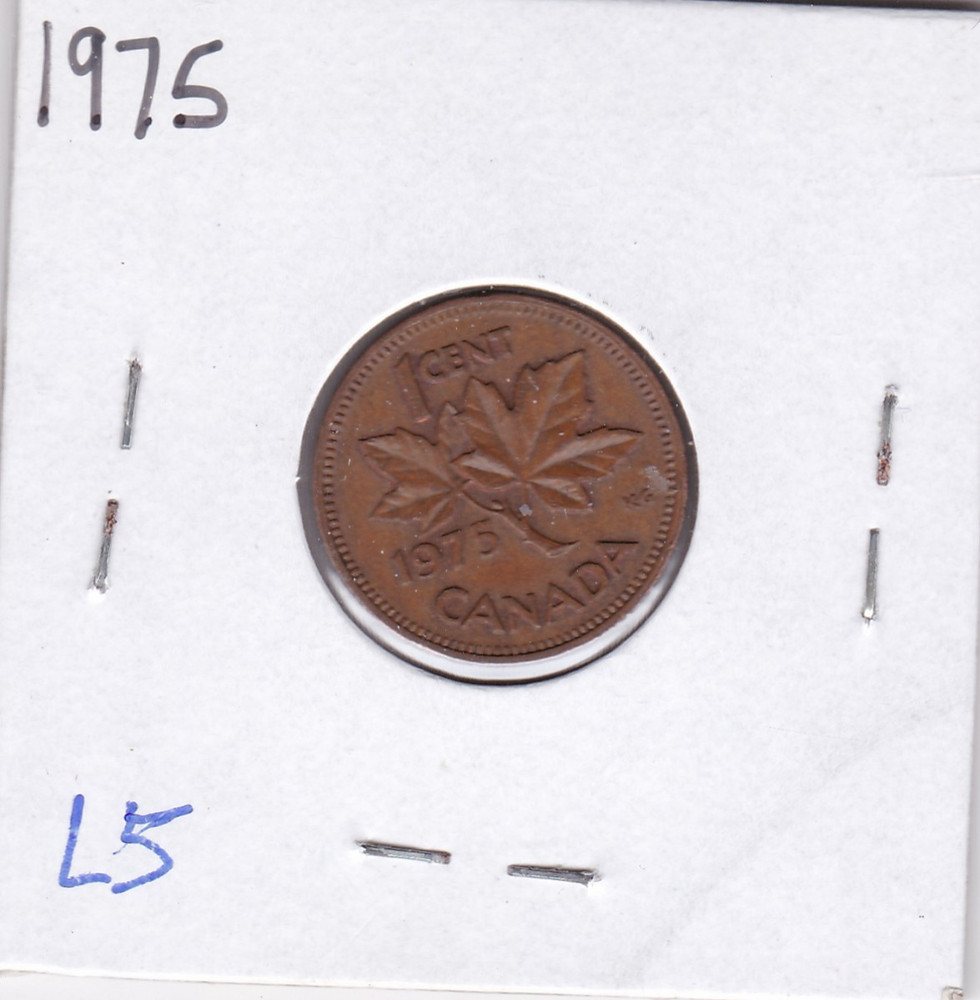 1975 Canada Cent L5