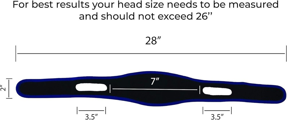 Comfortable Chin Strap for Better Sleep - Adjustable Snoring Solution for All
