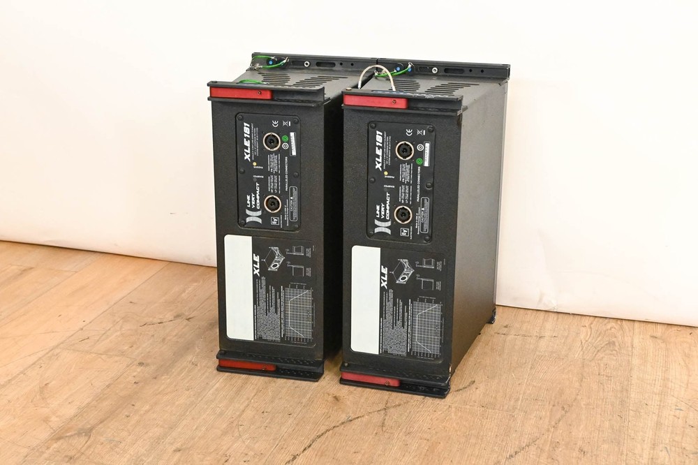 Electro-Voice (EV) XLE181 8" 2-Way Passive Line Array Speaker (PAIR) CG01THN