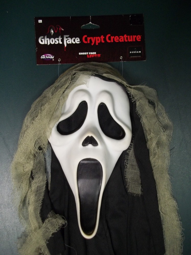 Ghost Face Crypt Creature Mask 2023 Scream Easter Unlimited Halloween