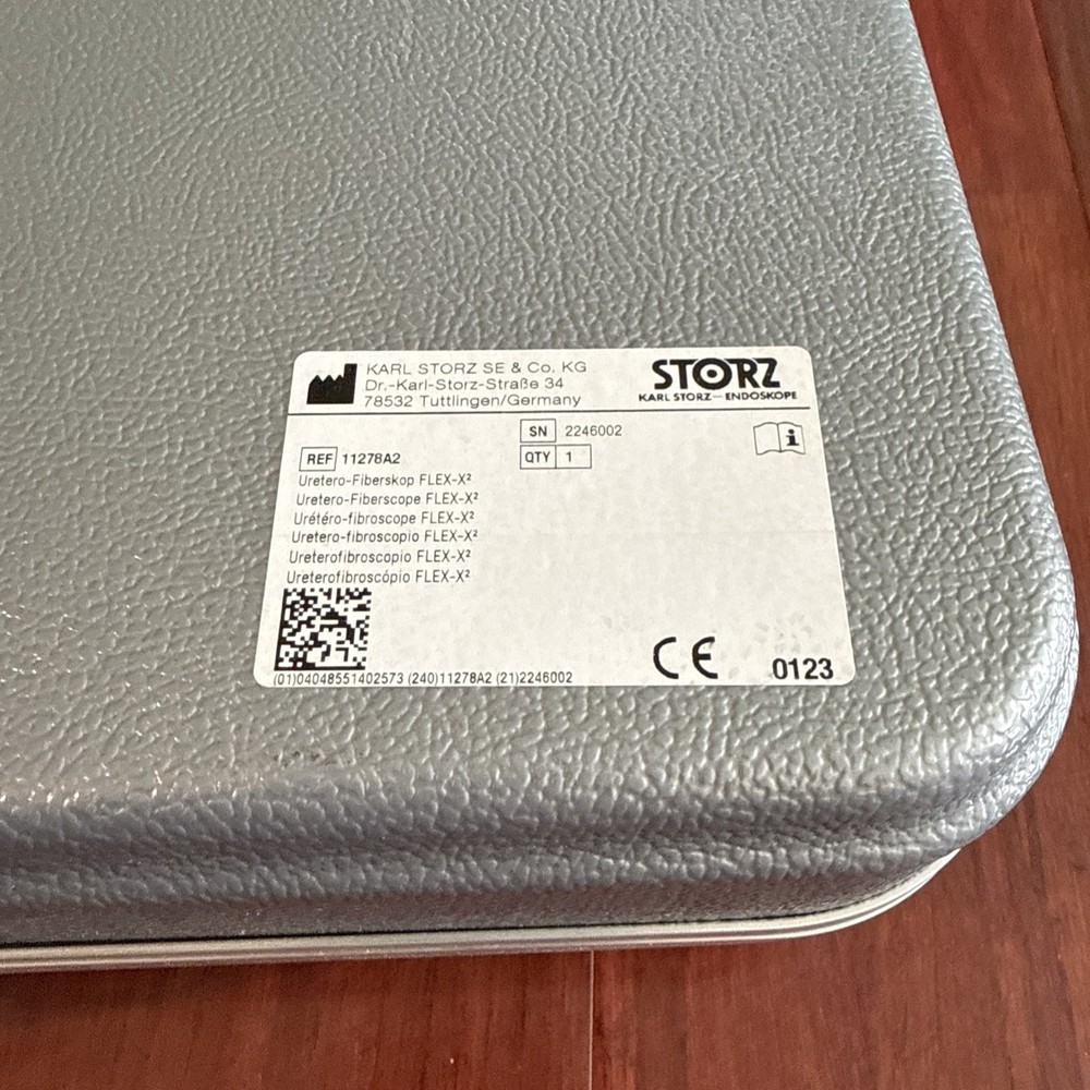 CASE KARL STORZ FOR ENDOSCOPE REF: 11278A2 W/ KEY - IN GREAT CONDITION