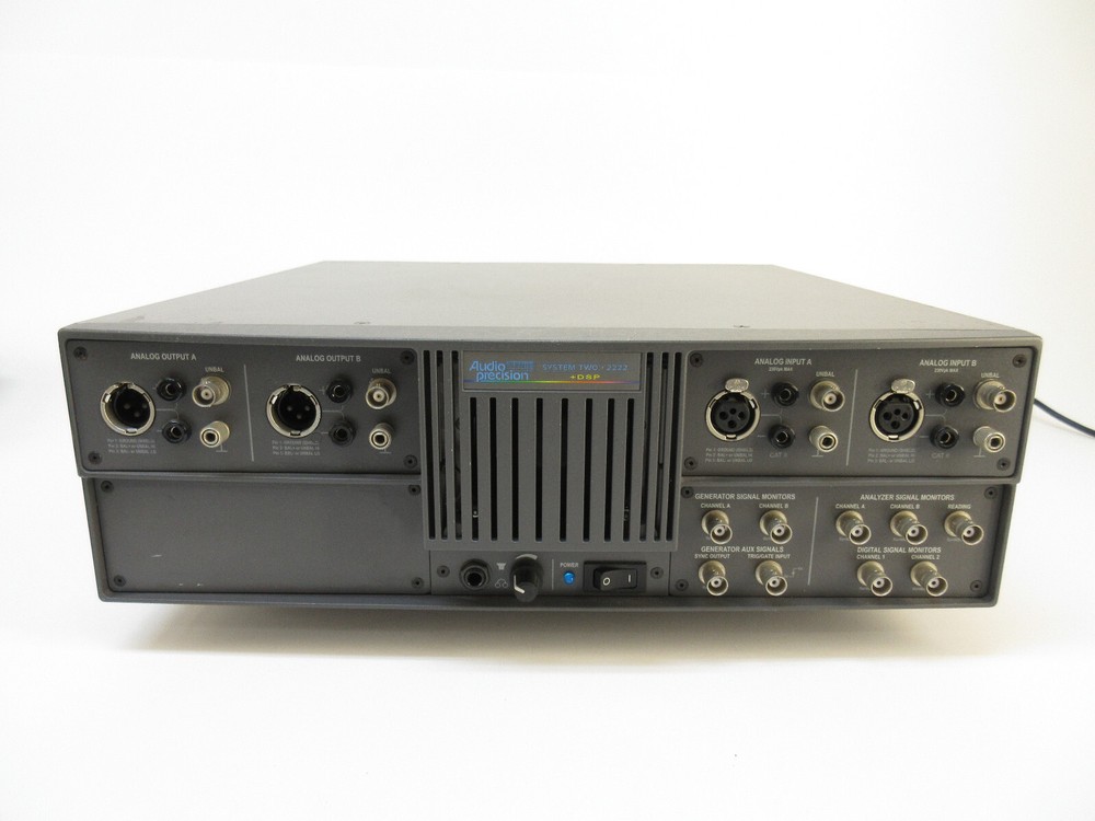 Audio Precision SYS2222 System Two Analog + DSP Audio Analyzer, Option IMD