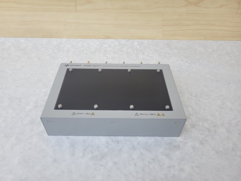 Keysight Technologies Universal Curve Tracer Test Adapter Socket Module F11
