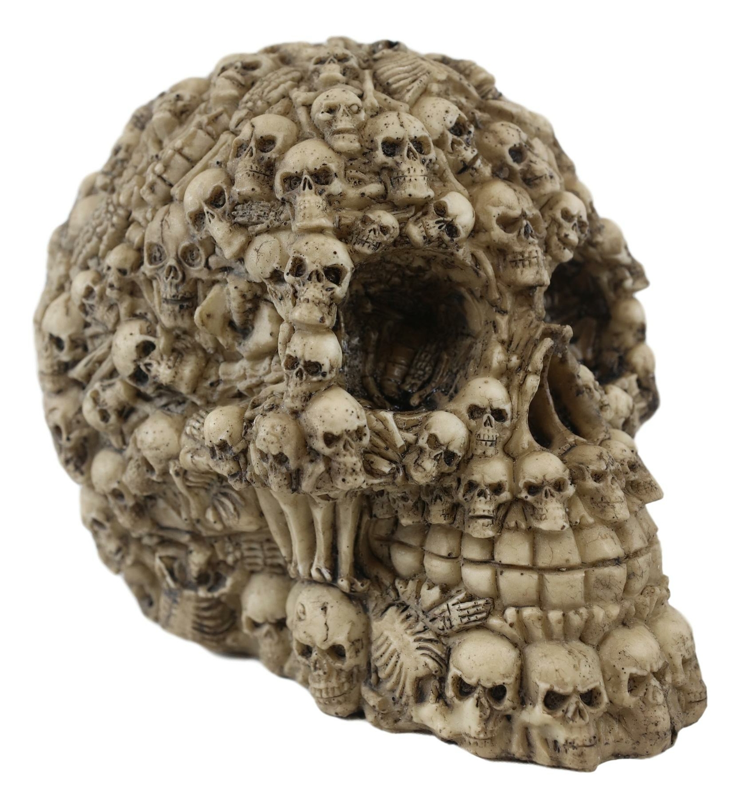 Ebros Ghost Whisper Lost Souls Skull Statue Figurine Sculpture 5.5" Long