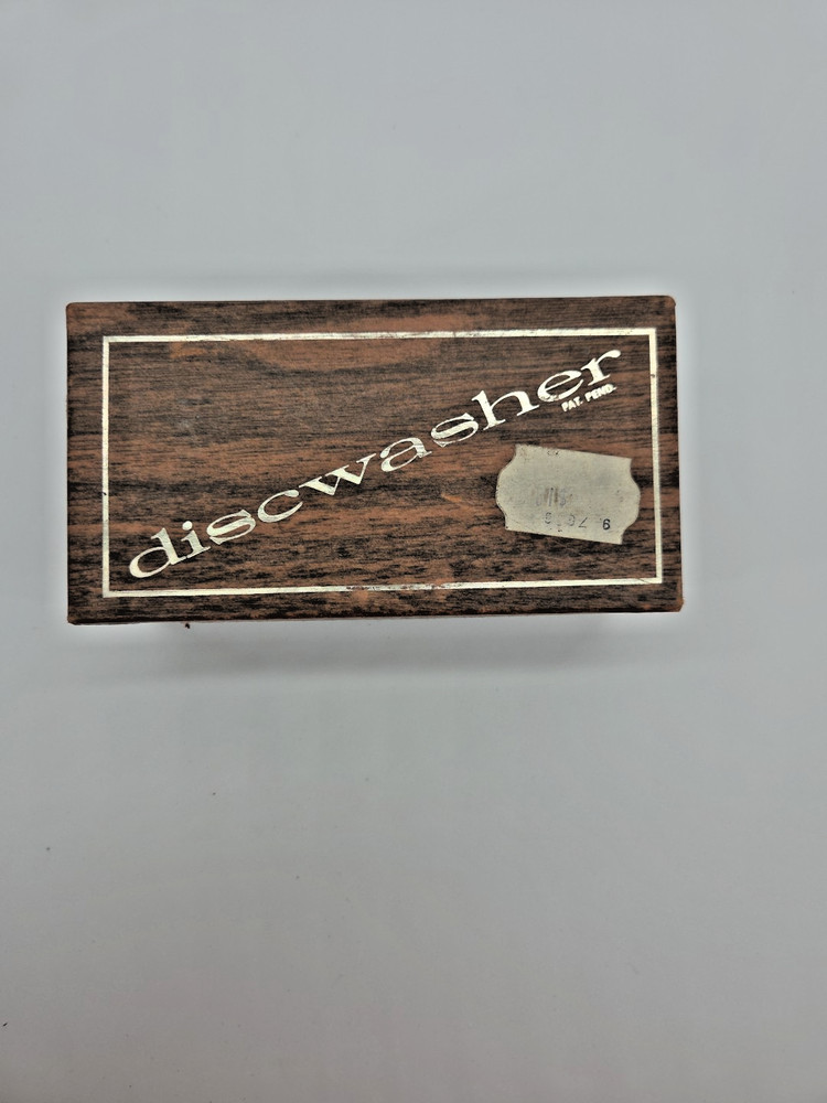 VTG Discwasher Record Care System Cleaner Brush w/ Box Empty Fluid Container
