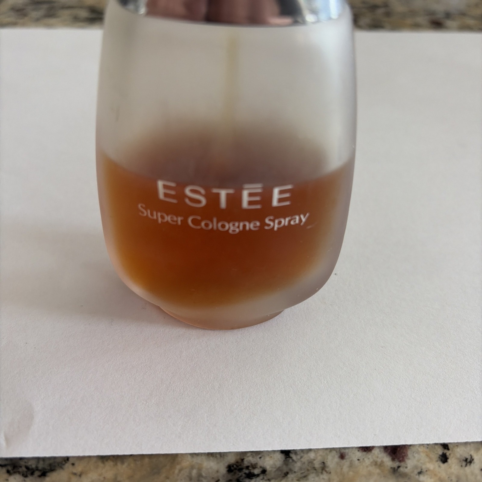 Vintage Estee Lauder Super Cologne Spraymist half full 1.85 FL Oz