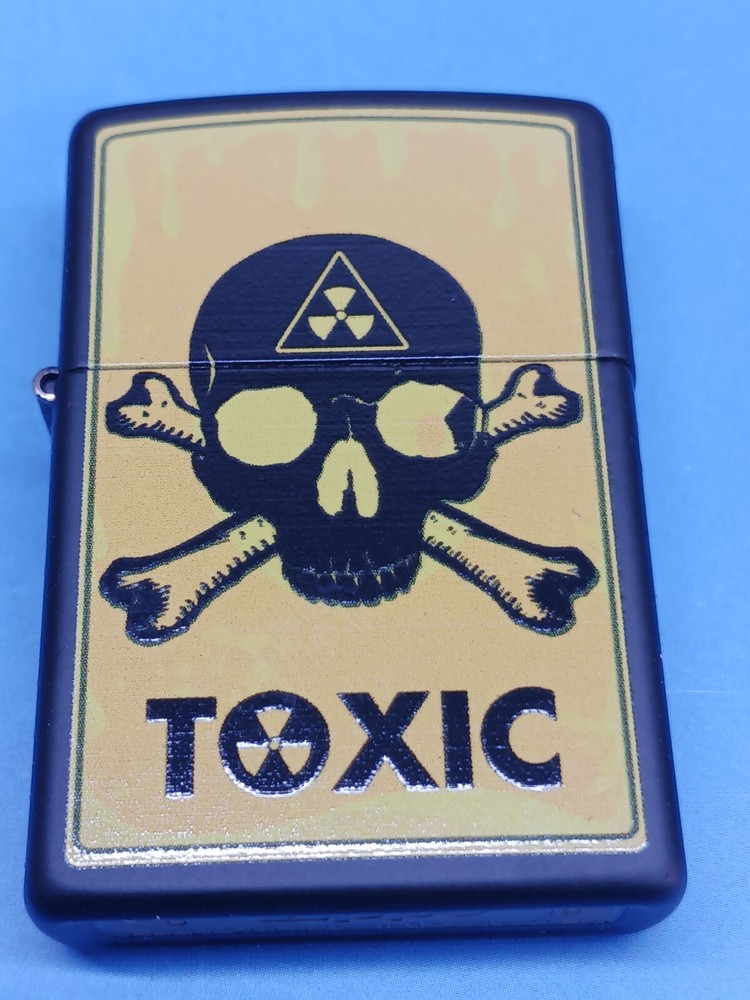 Zippo Black Matte Toxic 28310